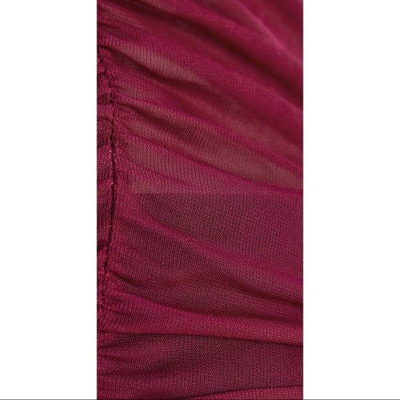 ZARA pleated tulle top - Picture 6 of 7